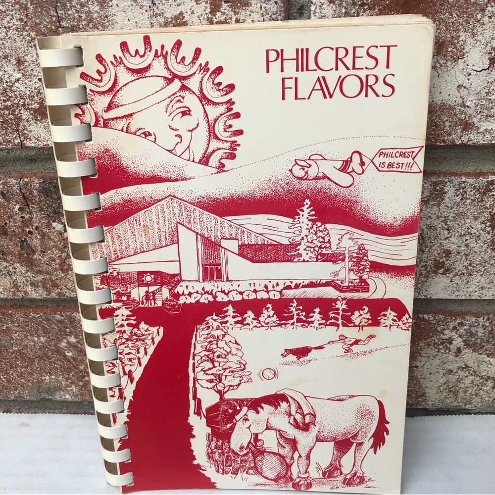 Philcrest Flavors Cookbook Vintage 1984 Philcrest Hills Tennis Club Spiralbound